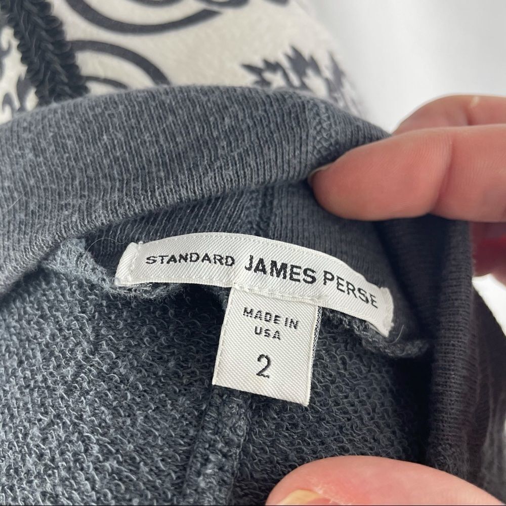 James Perse Cowl Funnel Neck Sweater Dress - Picture 8 of 10